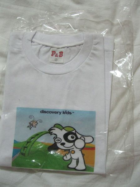 Camisa infantil discovery kids