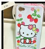 Case para iPhone 4/4s Hello Kity Branca